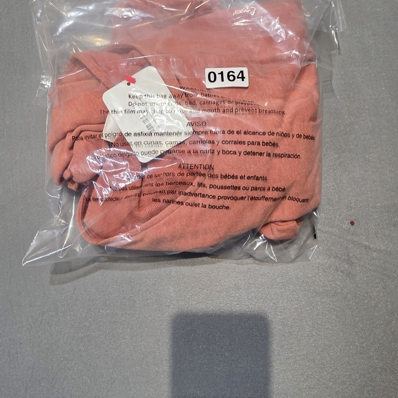 NWT Perfectly Priscilla Women's Casual Dress in Dusty Salmom 1X PTP 24 - Picture 5 of 5